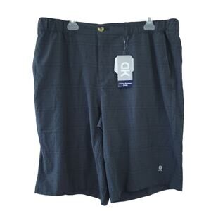 NEW Little Donkey Andy Men's Stretch Quick Dry Shorts Hiking, XL Gray, UPF 50